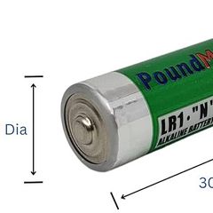 PoundMax LR1/AM5 1.5V Alkaline Battery