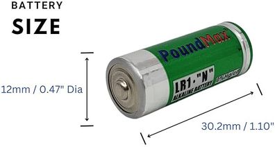 PoundMax LR1/AM5 1.5V Alkaline Battery