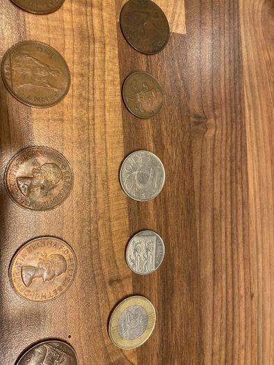 Vintage coins 91 in total