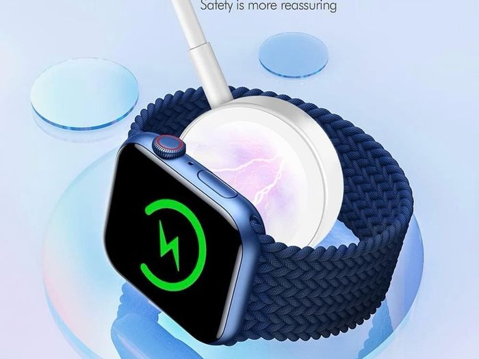 Apple Watch Charger [Apple MFi Certified] Fast Wireless Magnetic Wireless Charging Cable Portable Charging Cord Compatible with Apple Watch Series 8 7 6 5 4 3 2 SE Ultra,38/40/42/44mm
