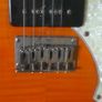 Richwood RE-130 Thinline Telecaster Electric Guitar - Amber Flame Top w/ P90 Pickups Image 5
