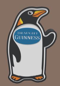 Guinness Retro Penguin Lightbox