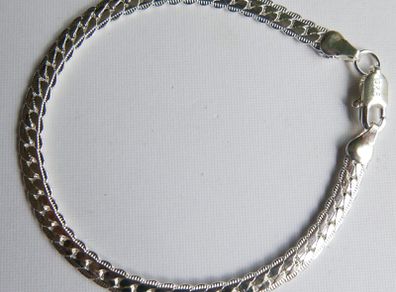 Vintage  SOLID SILVER 925 FLAT Bracelet, Stacking Bracelet 7,89g