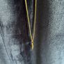 Antique longuard chain, muff chain necklace Image 8