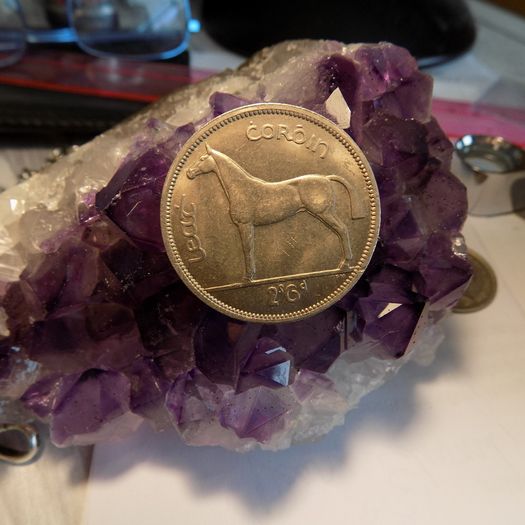 Ireland 1967 Halfcrown in Uncirculated Condition.Excellent Lustre.