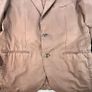 Lubiam Studio Mens 100% Cotton Blazer - Size EU 48 R - Brown - Single Breast Image 4