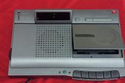 Vintage  Philips  Aj 3802/ 3800 Clock Radio  Cassette Recorder