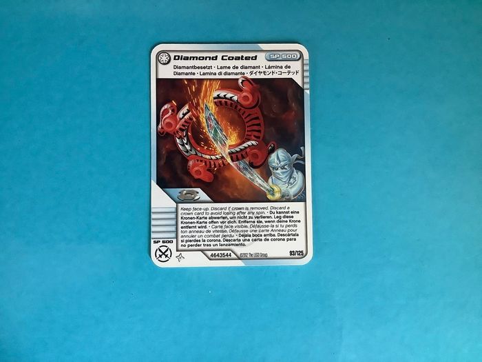 Lego Ninjago 9590 NRG Zane Spinner Trading Cards