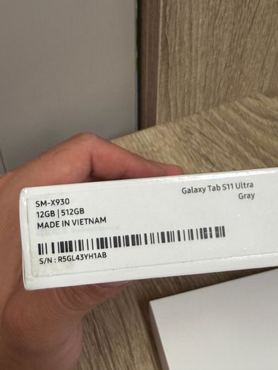 Tab S11 ULTRA 14.6" 512/12Gb New! Sealed! European