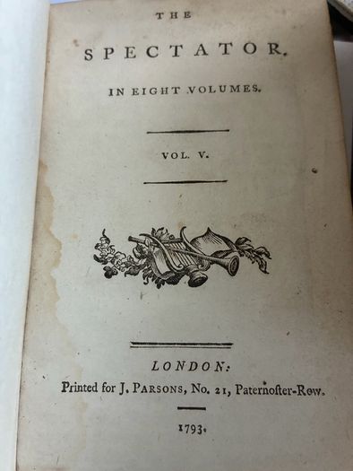 The Spectator - Vols 5,6,7,8