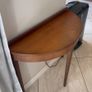 Half Moon Solid Wood Table Image 2