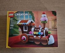 lego creator 40777 gingerbread train