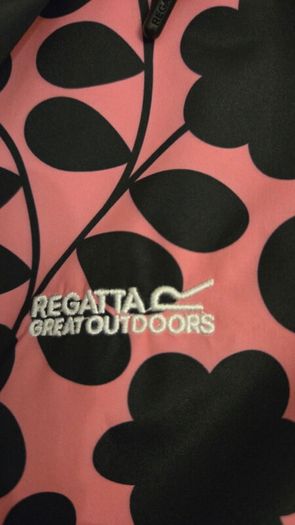 Regatta x Orla Kiely Pink Floral Waterproof Swing Jacket UK 14 New