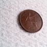 1936 English Farthing. Image 3