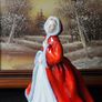 Rare Vintage 1980 Royal Doulton Lady Figurine RACHEL Image 2