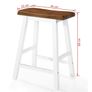 Bar Table and Stool Set 5 Pieces Solid Wood Image 6