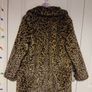 Leopard faux fur coat Image 2