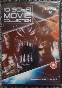 Cyborg Cop 1, 2 & 3 Boxset DVD Brand New & Factory Sealed