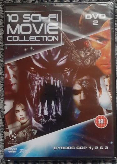 Cyborg Cop 1, 2 & 3 Boxset DVD Brand New & Factory Sealed