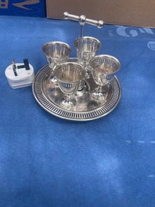 Silver Plated Eggcups