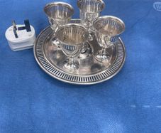 Silver Plated Eggcups