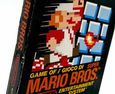 Super Mario Bros Mattel 5 Screw Version for Nintendo NES - Boxed and Rare