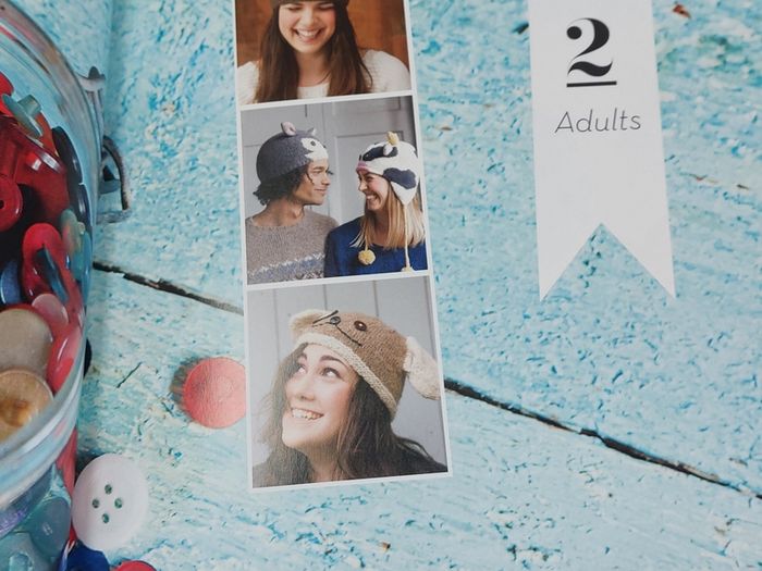 Animal hats pattern book