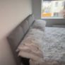 double bed mattress & bed frame Image 4