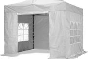 Heavy Duty Pop Up Gazebo Steel 40mm Hex 3m x 3m