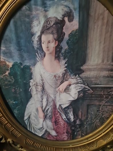 Vintage framed picture