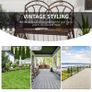 Outdoor Iron Rocking Chair-Bronze Red (FREE POSTAGE) Image 6