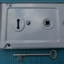 Double Handed Flanged Rim Door Lock 6" x 4" Image 6
