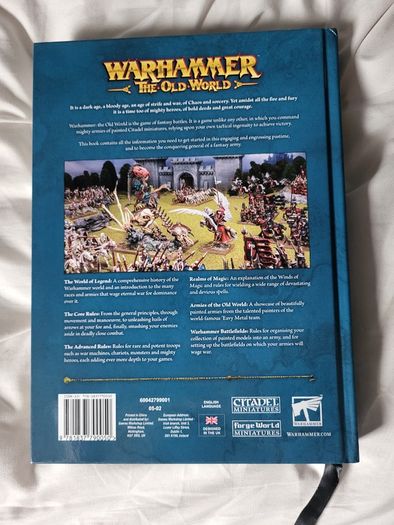 Games Workshop Warhammer The Old World Rulebook NEW