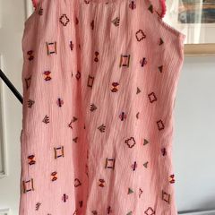 Girls Pink Stripe summer Dress
