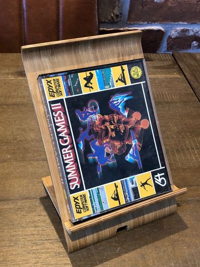 C64 - Epyx Summer Games II - Commodore 64 Large Jewel Tape Game - complete in box