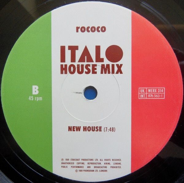 Rococo   Italo House Mix 12",