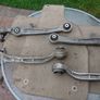 Genuine s-line audi a6 c6 sport shock absorbers springs stop dampers top mounts.35mm lower suspension arms wishbones leather interior etc.. Parts breaking Image 7