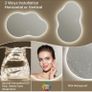 Mirror with LED Lights,100X60cm Irregular LED Bathroom Mirror, Anti-Fog Image 4