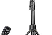 1.7 Meter/67 inch Phone Tripod Stand &amp; Bluetooth Selfie Stick Tripod, Cellphone Tripod with Bluetooth Remote, Compatible with iPhone 14/13/12/12 pro/11/11pro/8/7 (FREE POSTAGE)