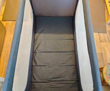 miniuno sleepeasy travel cot with proper mattress