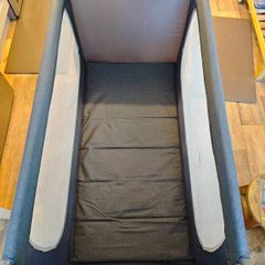 miniuno sleepeasy travel cot with proper mattress