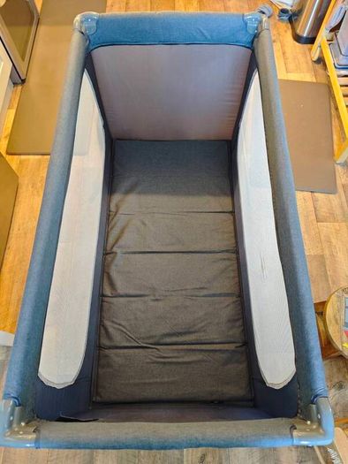 miniuno sleepeasy travel cot with proper mattress