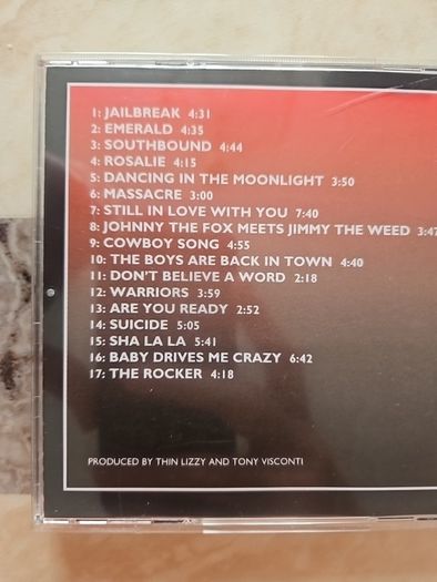 Thin Lizzy CD - Live And Dangerous