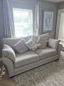 Couch, armchair, ottomam