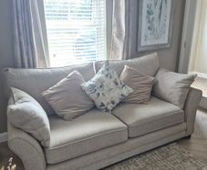 Couch, armchair, ottomam