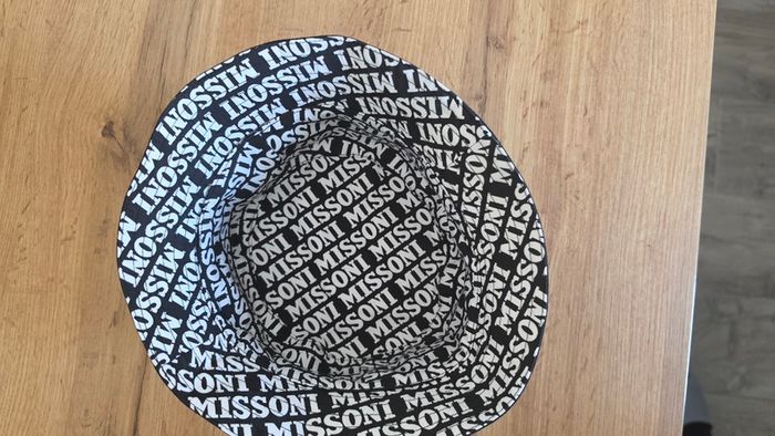 Bucket hat ladies reversible missoni