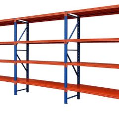4 Tier Longspan Shelving Racking Bays Heavy Duty
