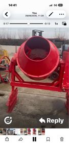 Diesel Cement Mixer