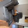 2 Electric Recliner Armchairs Dark Brown  Excellent Condition Image 6