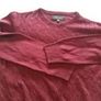 Mens Burgundy Jumper Image 3